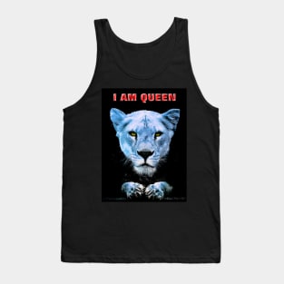 I am Queen. Lioness Tank Top